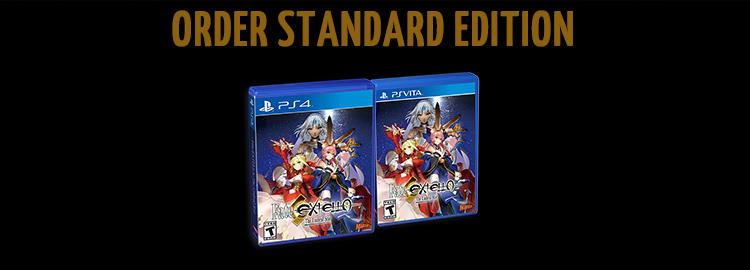 PRE-ORDER NOW FOR PS VITA AND PS4!