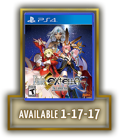  Fate/EXTELLA: The Umbral Star - PlayStation 4 : Marvelous USA  Inc: Video Games